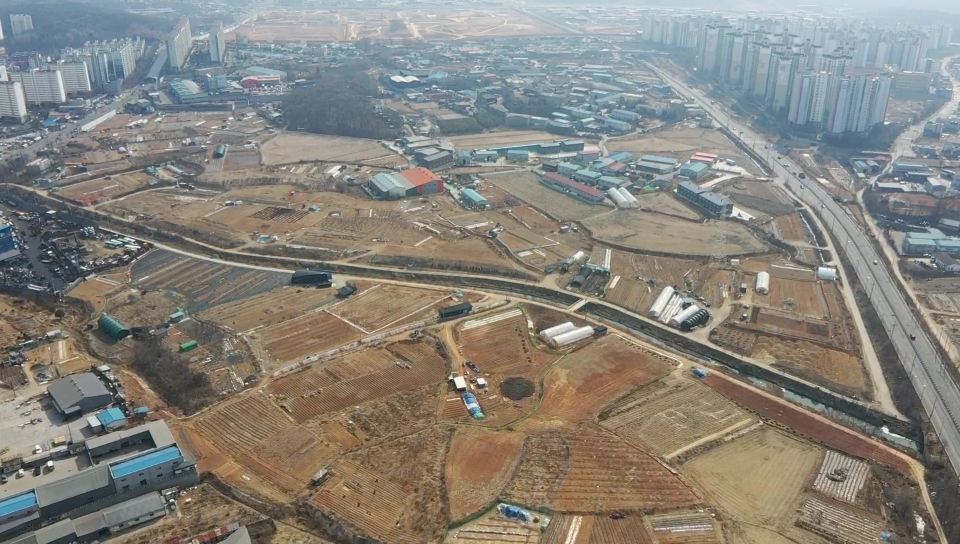 오류2구역 전경<br>