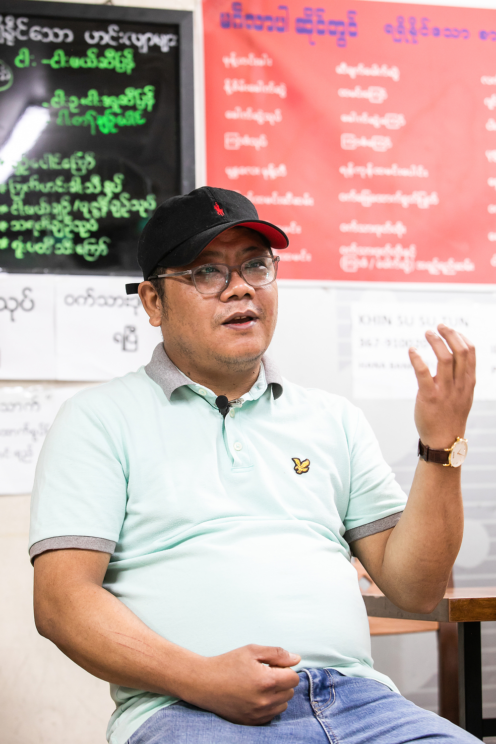 ▲ 윈라이 미얀마 전문 음식점 밍그라바 대표