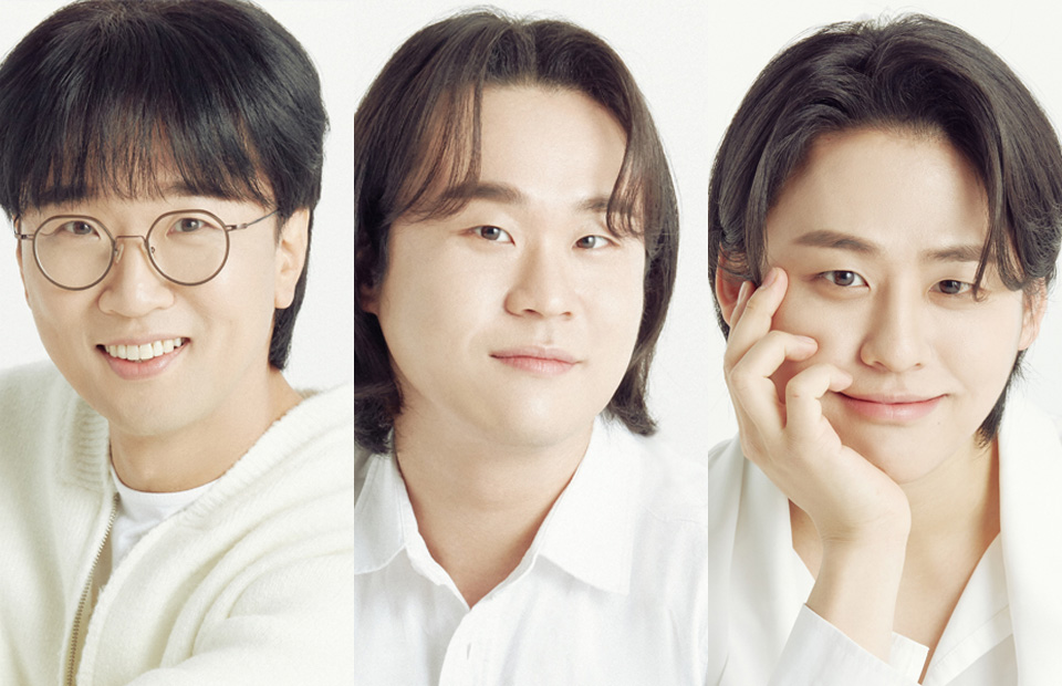 (왼쪽부터)가수 박창근, 김동현, 이솔로몬. /사진출처=n.CH엔터테인먼트