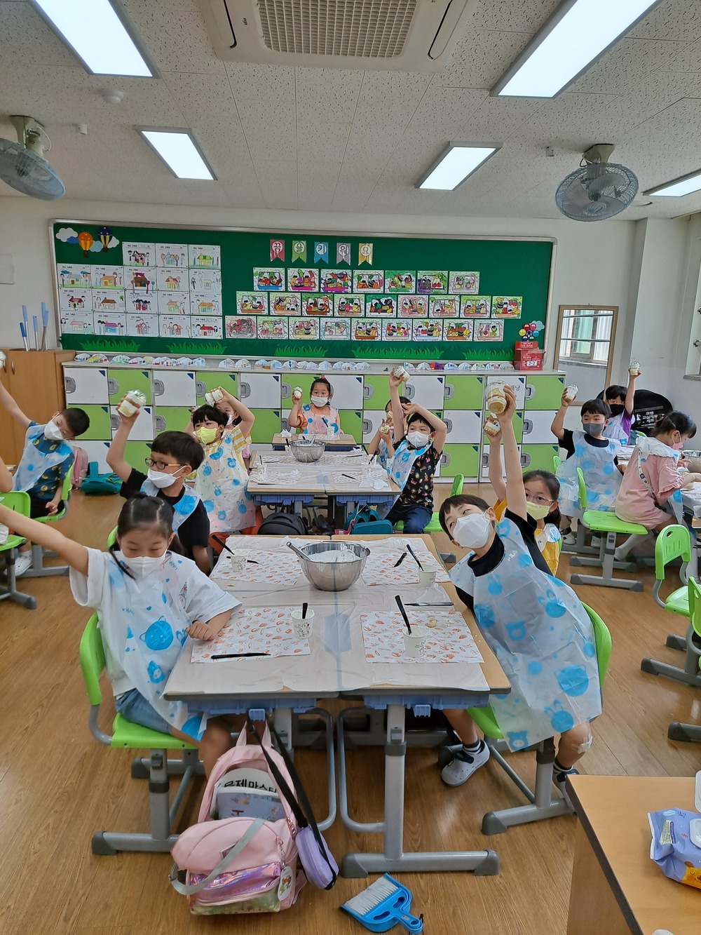 ▲ '꿈길 진로학교' 수업에 참여하고 있는 학생들 모습.