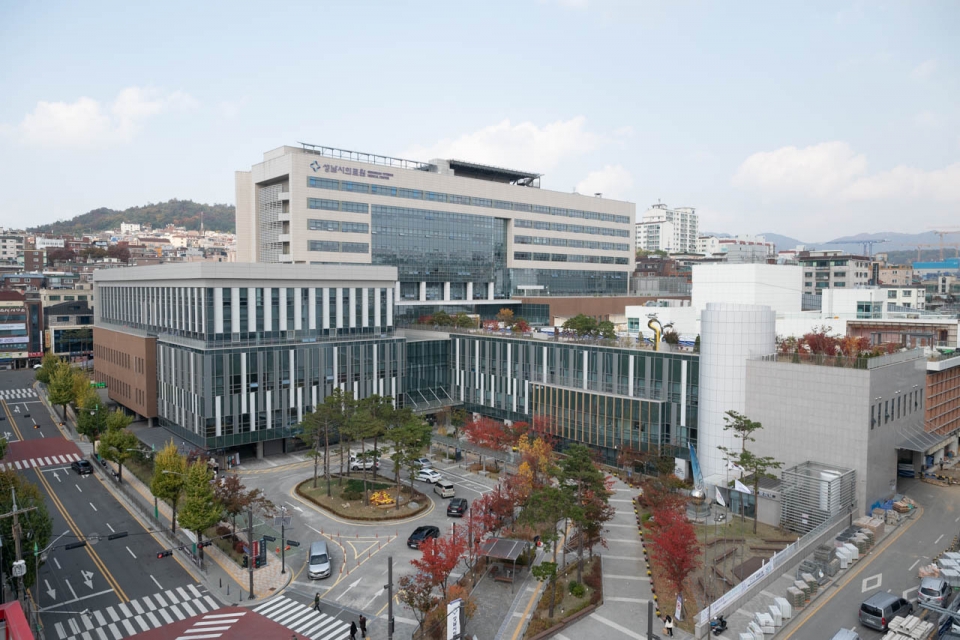 성남시의료원 전경.