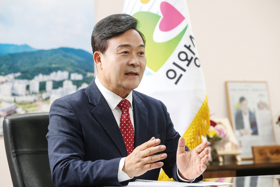 ▲ 김성제 의왕시장./사진제공=의왕시