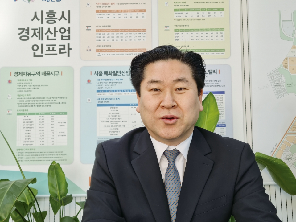 ▲ 유병욱 원장은 진흥원의 미래를 위해 세심한 플랜을 수립하고 있다고 강조했다.