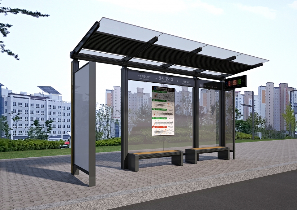 버스 대기시설 대규모 개선 확대