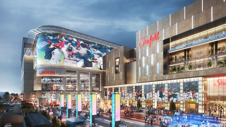 ▲스타필드 청라 투시도 (투시도 이미지는 예상안으로, 인허가 과정에서 변경될 수 있습니다.)