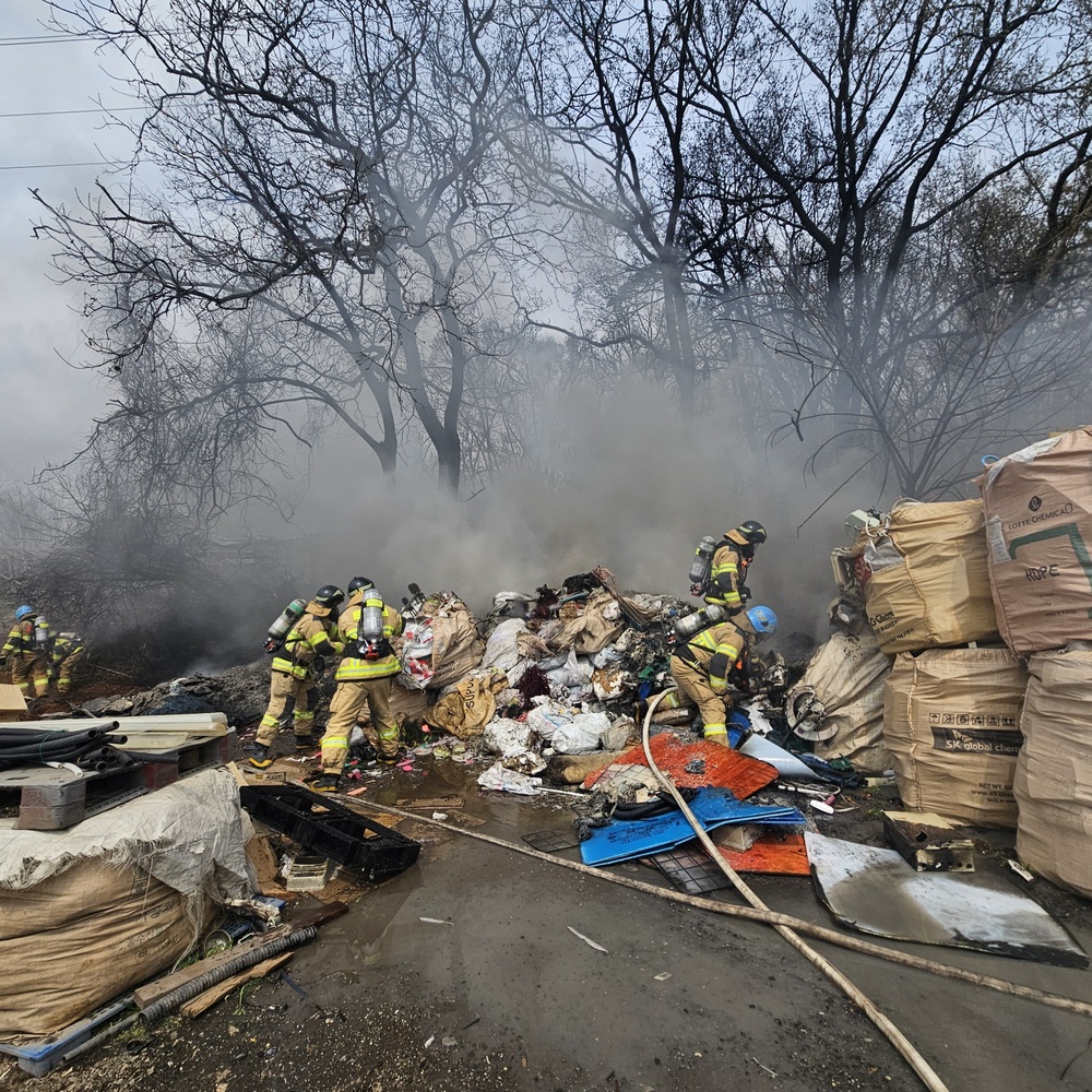 인천 서구 폐기물 처리업체서 불길…1시간여 만에 완진 < 인천 < 사회 < 기사본문 - 인천일보