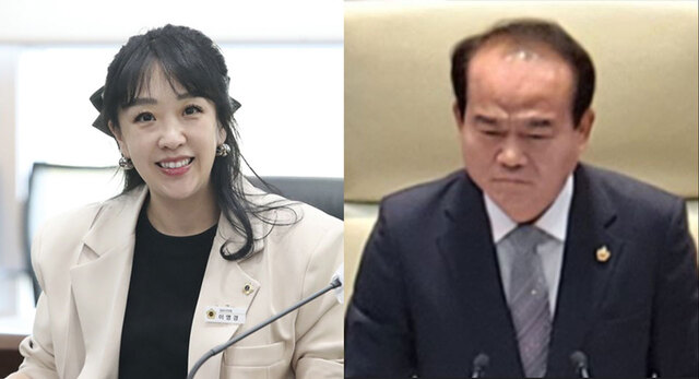 ▲ 이영경 성남시의원, 이덕수 성남시의장(오른쪽) /인천일보 DB