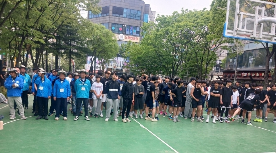 제22회 한국청소년 육성회 서구지구회장배 길거리 농구대회 성료