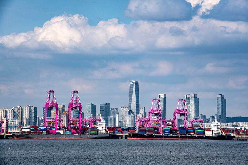 ▲ 인천신항 전경./인천일보DB