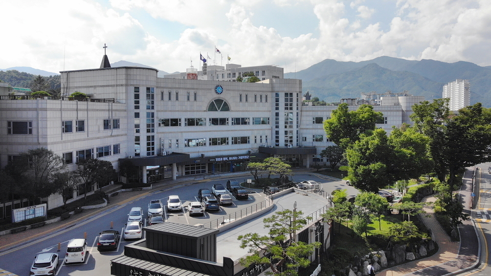 ▲ 가평군청 전경. /사진제공=가평군