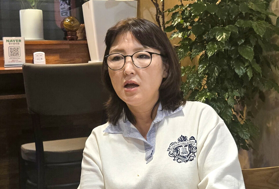 ▲ 박은미 의원은 지난 23일 “서은경 위원장이 더불어민주당이지만 표결로 불신임해 위원장 자리에서 쫓아낼(해임할) 만큼 잘못한 것이라 생각하지 않는다”라고 ‘반대표 소신 결정’을 강조하고 있다.