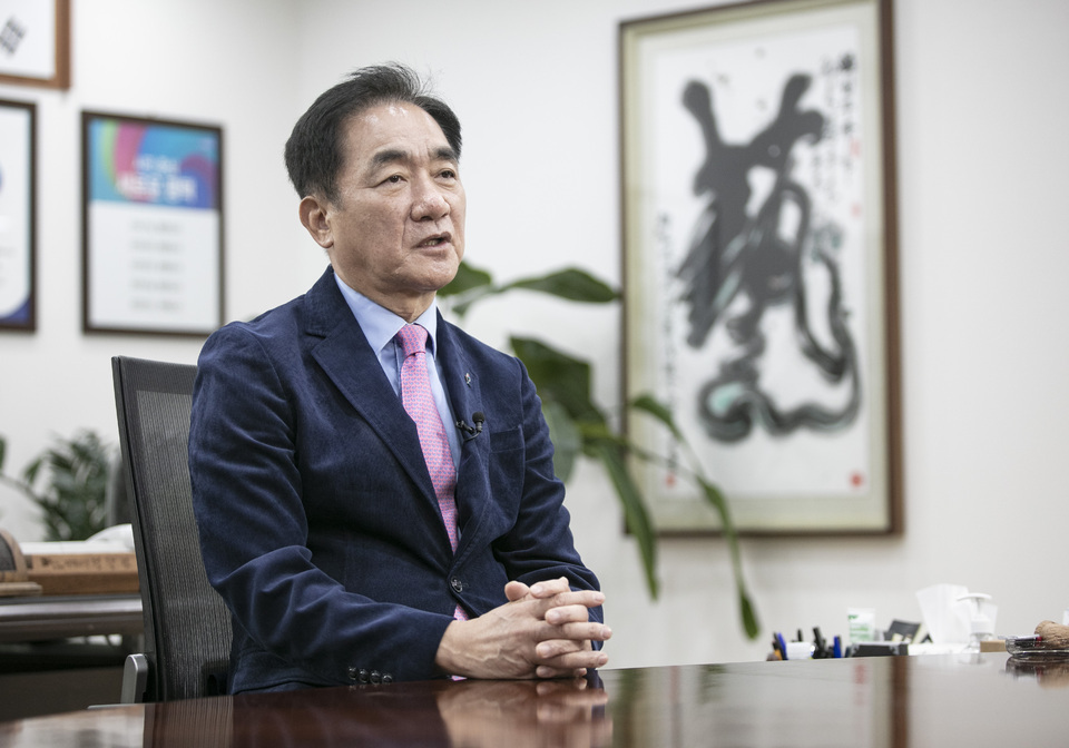 ▲ 정장선 평택시장./사진제공=평택시