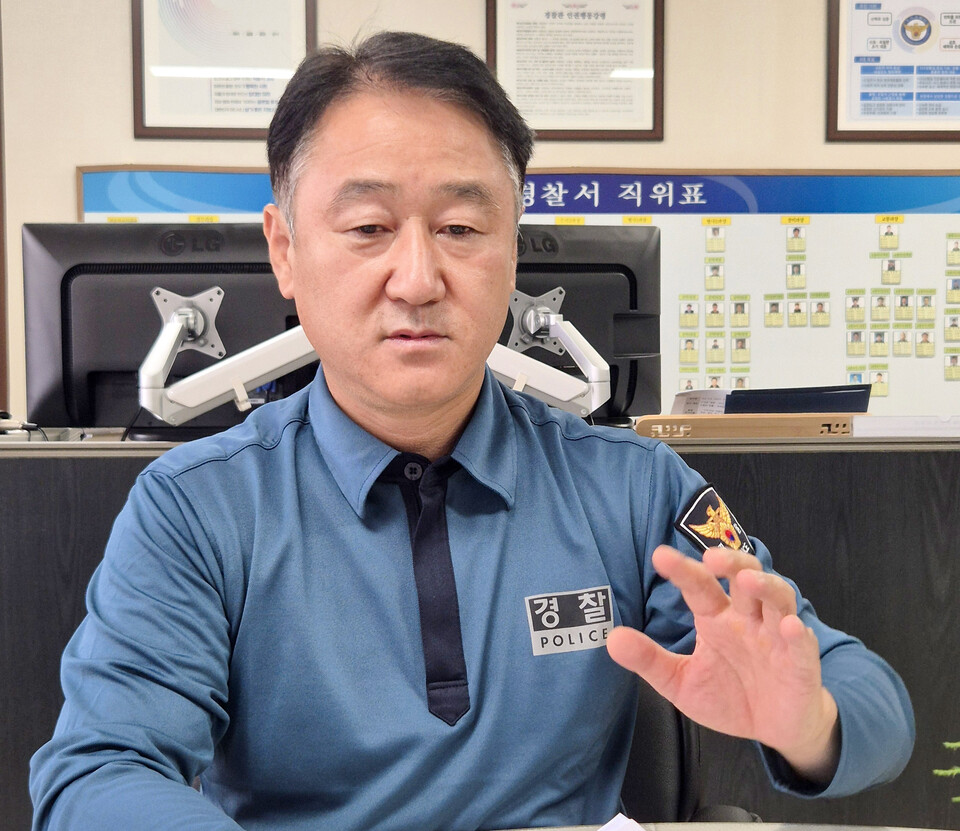 ▲ 맹훈재 평택경찰서장. /오원석 기자 wonsheok5@incheonilbo.com