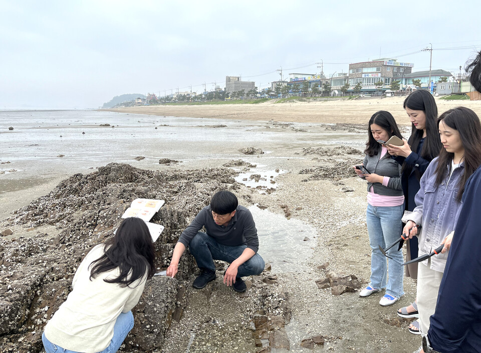 ▲ 함현고등학교 전문적학습공동체 운영 모습. /사진제공=함현고등학교 