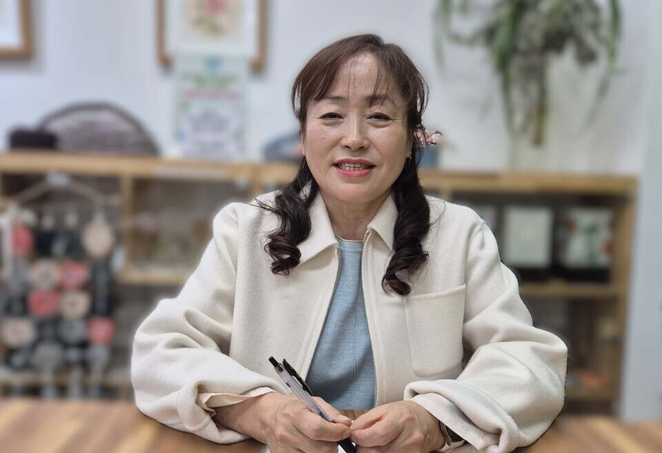 ▲ 이영숙 대야동 지역사회보장협의체 위원장.