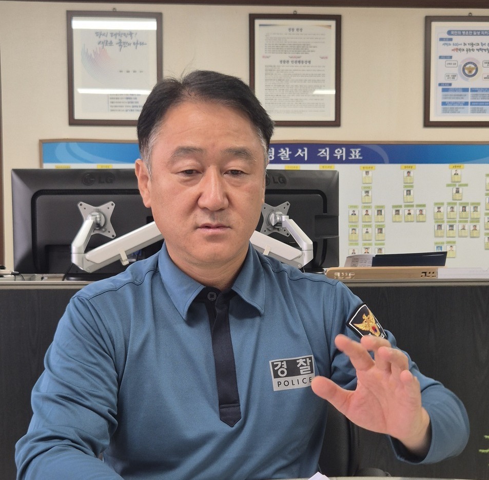 ▲ 맹훈재 평택경찰서장. /오원석 기자 wonsheok5@incheonilbo.com