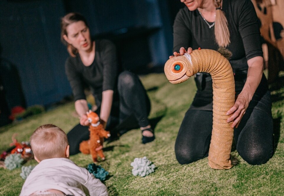 ▲ 경기국악원서 공연될 체코 영·유아극 전문단체의 'Nom Nom' 공연 모습.