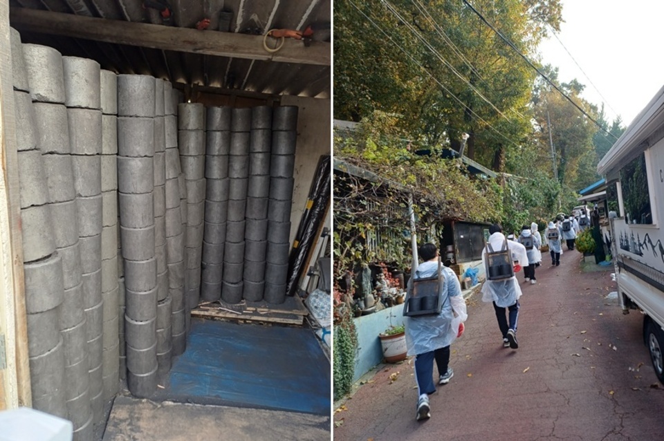 인천고, 개교 130주년 맞아 ‘사랑의 연탄 나눔’ 봉사활동 펼쳐