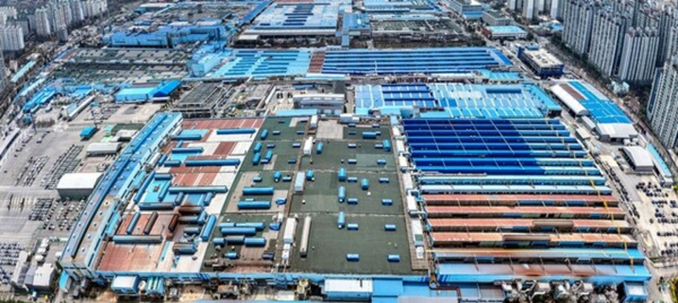 ▲ 한국지엠 부평공장 전경
