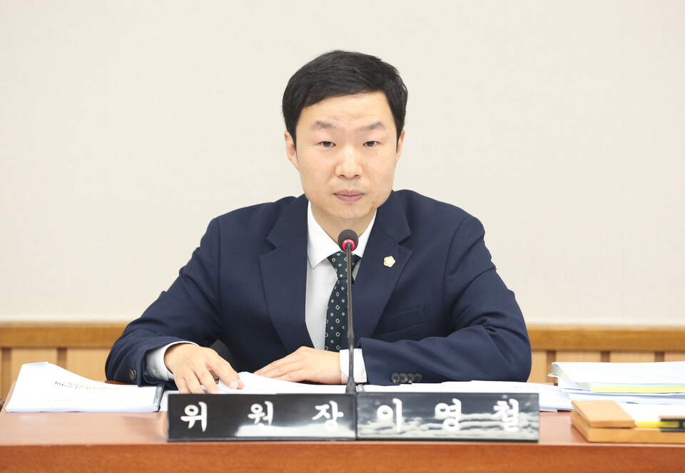 ▲ 인천 서구의회 이영철(민, 청라3·당하·오류왕길·마전동) 의원. /사진제공=서구의회