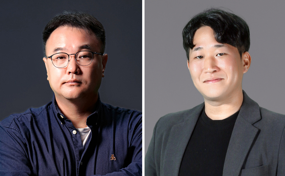 ▲ 양진수(왼쪽) 사진영상부 부장과 이재민 사진영상부 기자.