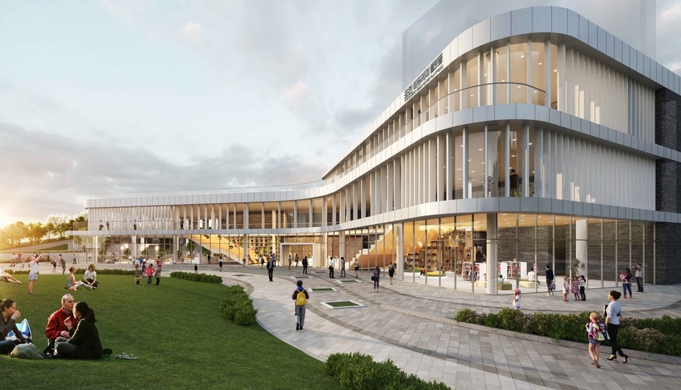 ▲ 포천교육문화복합공간 두런두런 조감도./인천일보 DB