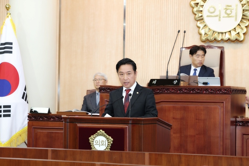 ▲ 이철조 고양시의회 의원. /사진제공=고양시의회