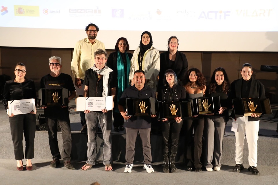 ▲ 최우수 장편영화상을 수상한 섹알마문 감독/사진제공=섹알마문 감독