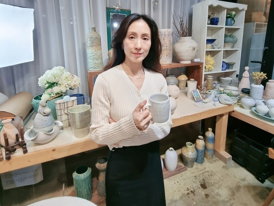 ▲ 김숙미 옹진공예협동조합 이사장./사진제공=본인