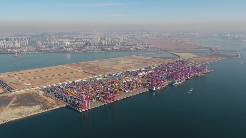 ▲ 인천신항 배후단지 전경./인천일보DB