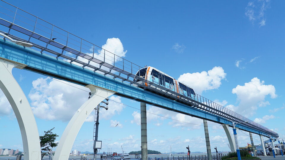 ▲ 월미바다열차. /사진제공=인천교통공사