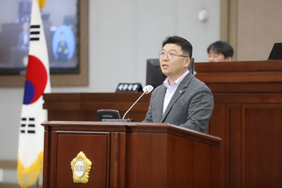 ▲홍종철 의원. /사진제공=수원특례시의회