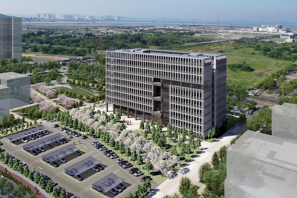 ▲ 송도 대1블록 연구소(K-바이오 랩허브) 조감도. /사진제공=인천경제자유구역청