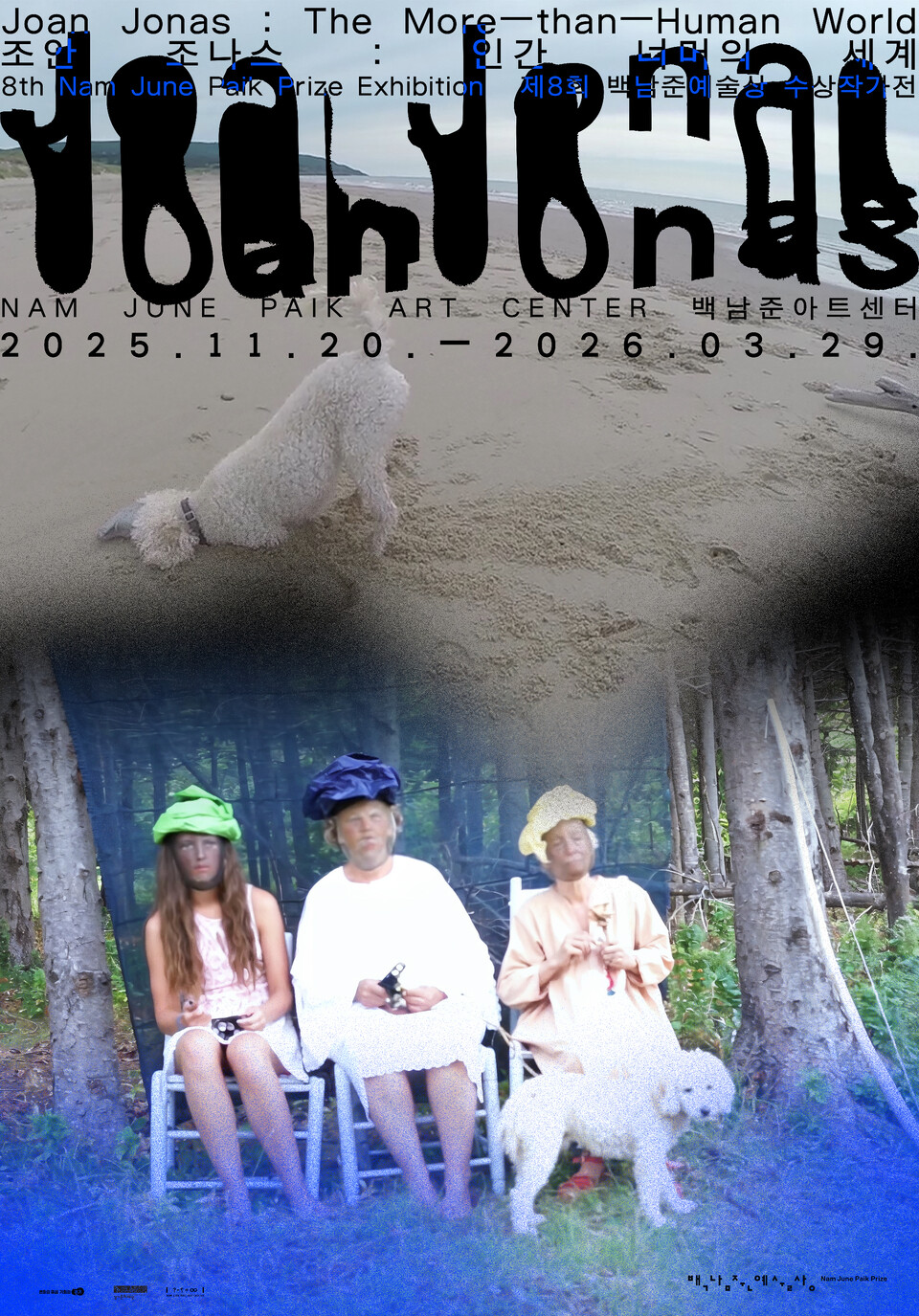 ▲ 백남준 아트센터 조안 조나스 전시 포스터/사진제공=경기문화재단