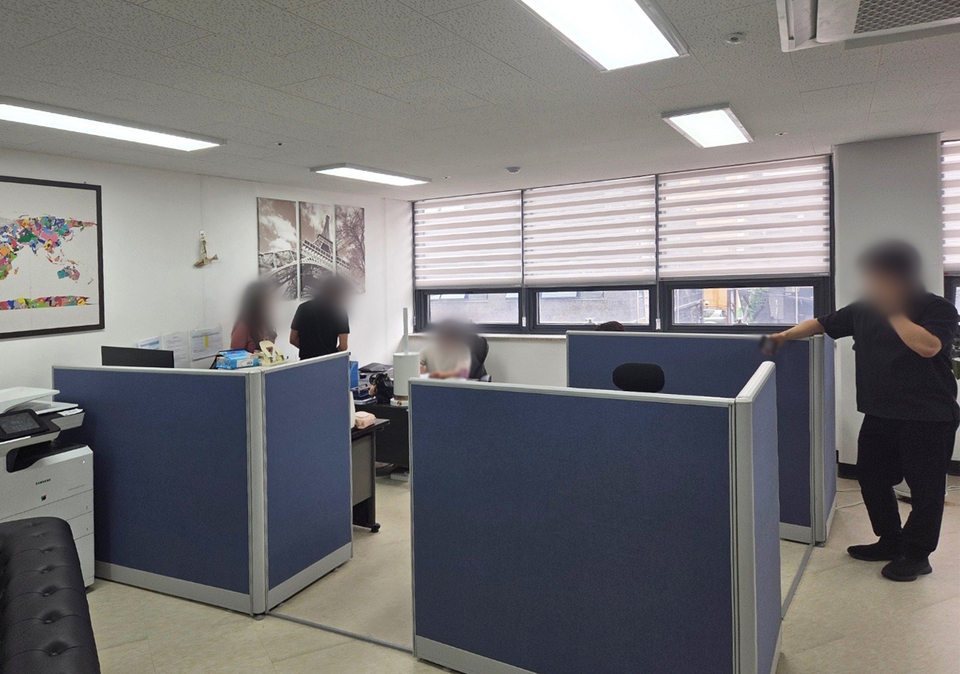 ▲ 종합건설업 불법 대여 관련 경찰 압수 현장 모습. /사진제공=인천경찰청