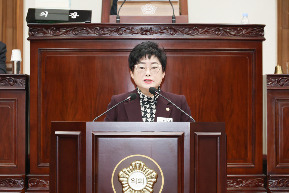 ▲ 이상숙 여주시의원. /사진제공=여주시의회