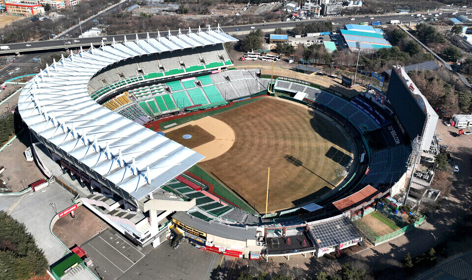 ▲ 인천 미추홀구 인천SSG랜더스필드 경기장 전경. /인천일보DB