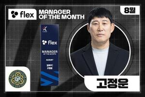 김포FC <b>고정운 감독</b>, <b>이달의 감독상</b>
