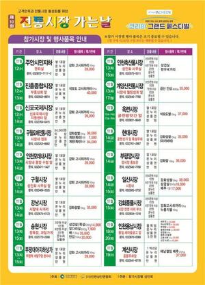 <b>인천시</b>, <b>전통시장 활성화</b> 목적 '장보러 가는 날' 행사 진행