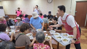 서평택환경위원회, 포승읍 어르신에 삼계탕 300인분 전달 - 뉴스 썸네일 이미지