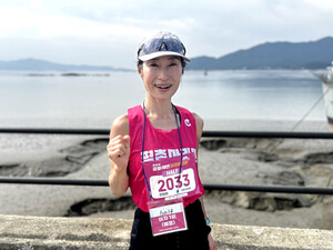 [제26회 강화해변마라톤대회 여자 하프 코스 우승자] 전진희 "목표대로 뛰니 우승까지"