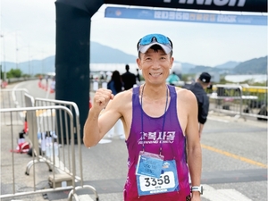 [제26회 강화해변마라톤대회 남자 10㎞ 코스 우승자] 김진철 "꾸준한 훈련이 결실로"